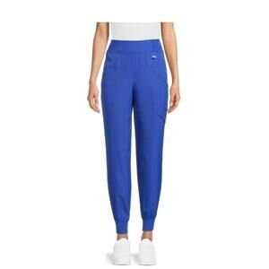 ClimateRight by Cuddl Duds Womens Joggers Scrub Blue Size XS